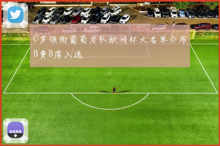 C罗领衔葡萄牙队欧洲杯大名单公布B费B席入选